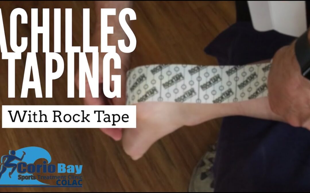 How To Tape An Achilles (with Rock Tape)